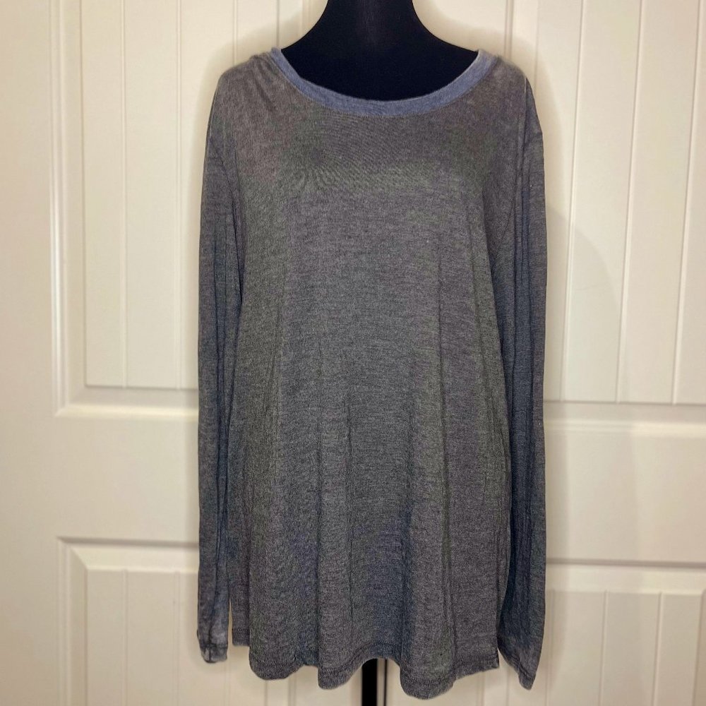 Treasure & Bond Ladies longsleeve slouchy casual T - MEDIUM, W/TAGS